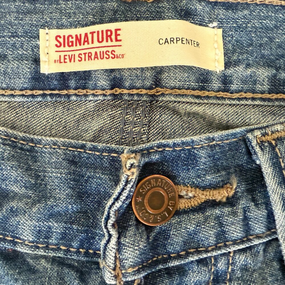 Levi Strauss Men's Signature Carpenter Workwear Jeans, 30 X 32 - Picture 4 of 6